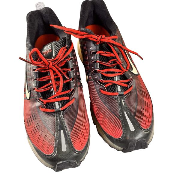 Men's OG 2006 Nike Air Max‎ 360 1 Black Atomic Red White Sz 9 (310908-012) RARE